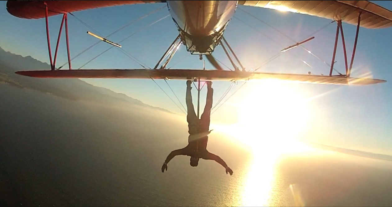 Alan Snyder wing walking